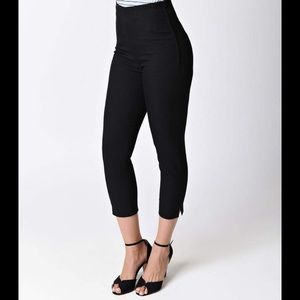 ✦RESERVED Cigarette Pants Black Pinup XS ✦